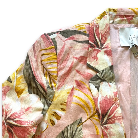 JOIE Pink Floral Blazer | Size 10 NWT - Picture 5 of 9
